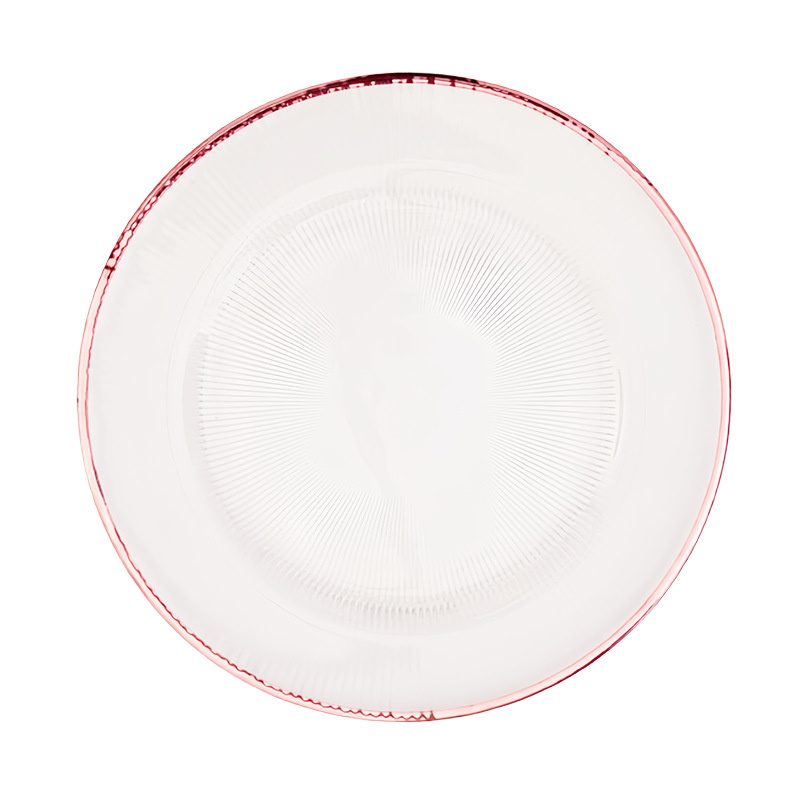 Wholesale Glass Charger Plate PZ-020 - Image 2